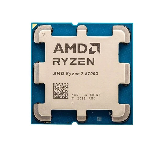AMD RYZEN 7 8700G 24MB 8çekirdekli O/B UHD AM5 65w Kutusuz+Fansız