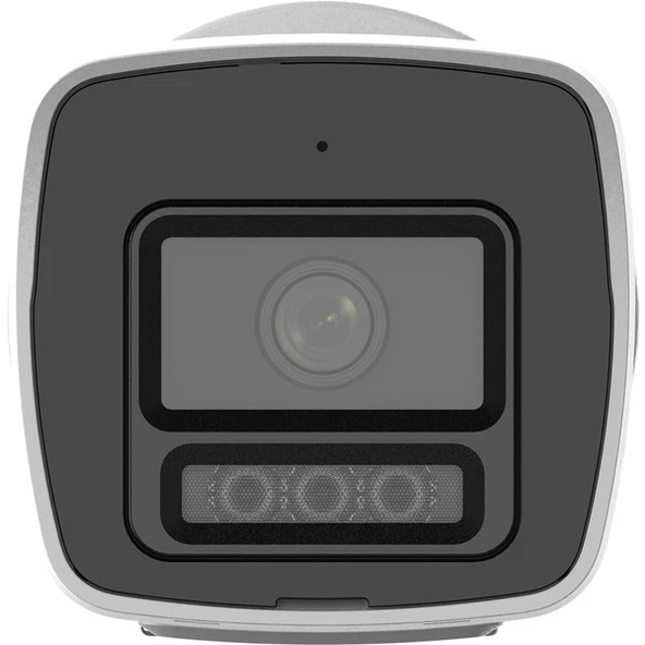 HIKVISION 4MP DS-2CD1047G2H-LIUF 2.8MM Smart Hybrid Light POE Sesli ColorVu Bullet IP Güvenlik Kamera - 2