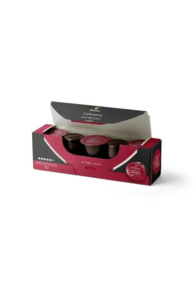 Tchibo Cafissimo Espresso Kraftig Intense Aroma Kapsül Kahve x 8 Adet - 4