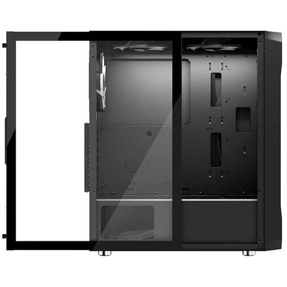 FRISBY 600W 80+ BRONZE FC-9485G GAMING MID-TOWER PC KASASI - Resim 3