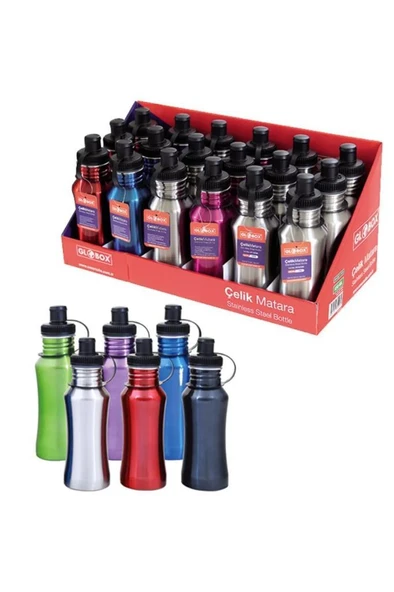 GLOBOX 500mL CELIK MATARA1140