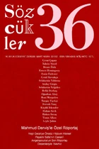 Sözcükler 36 Mart   Nisan 2012