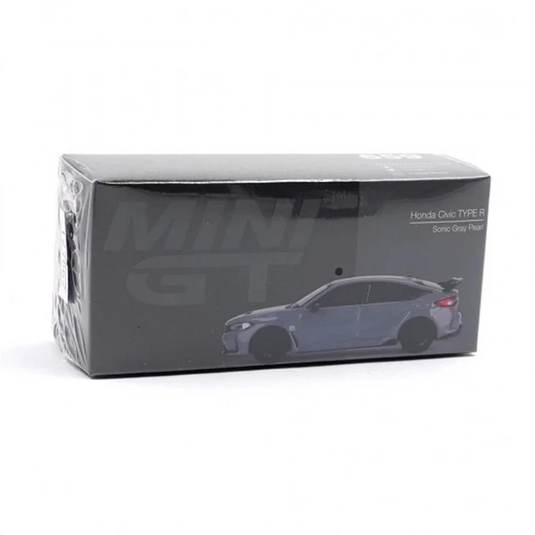 Çocuk Mini Gt 1:64 Honda Civic Type R Sonic Gray Pearl - Resim 4