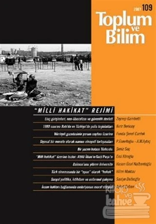 Toplum ve Bilim 109 2007