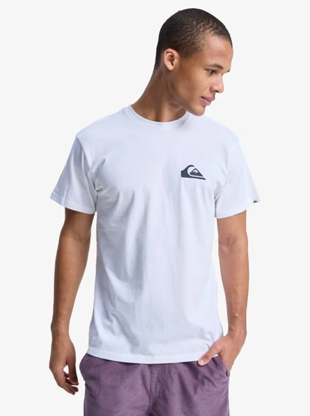 Quiksilver Eqyzt08042 Ev Mini Logo Ss Beyaz Erkek T-Shirt