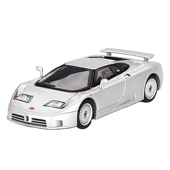 Çocuk Mini Gt 1:64 Bugatti EB110 GT Grigio Chiaro