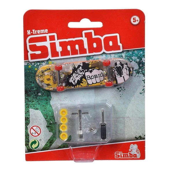 Çocuk 103306083 Finger Skateboard Kaykay Seti -Simba - 5
