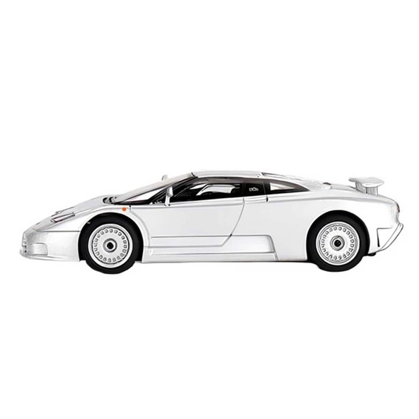 Çocuk Mini Gt 1:64 Bugatti EB110 GT Grigio Chiaro - 2