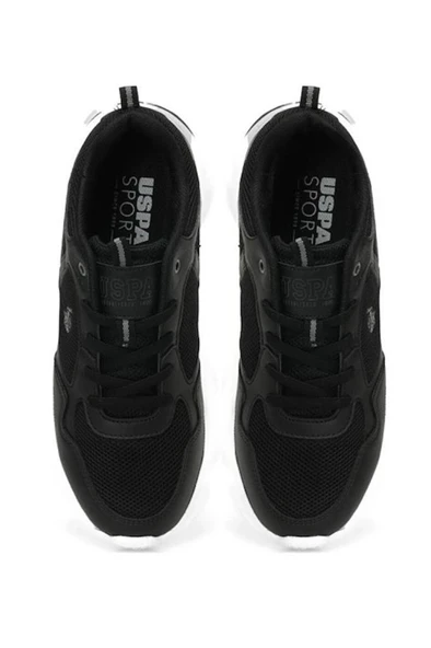 U.S. Polo Assn. BOB WMN 5FX 101946823 Kadın Spor Ayakkabı Siyah Beyaz 36-40 - Resim 5