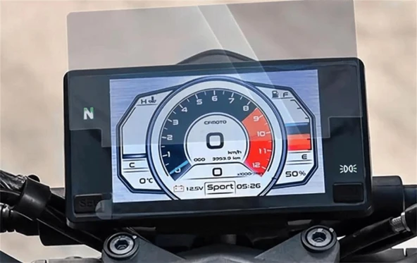 Cf Moto 650 NK Gösterge Uyumlu MAT Nano Ekran Koruyucu 2023-2024
