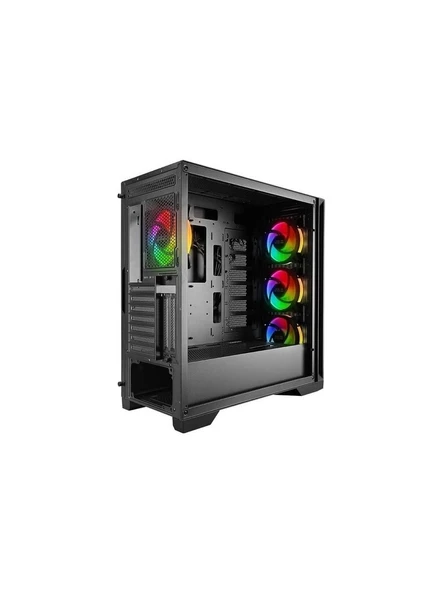 PowerBoost VK-G4306S USB 3.0 Mesh ARGB Ring Fanlı Gaming Kasa - 3