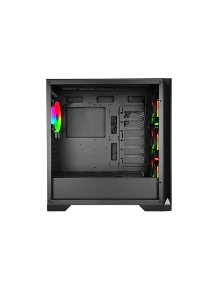 PowerBoost VK-G4306S USB 3.0 Mesh ARGB Ring Fanlı Gaming Kasa - 4