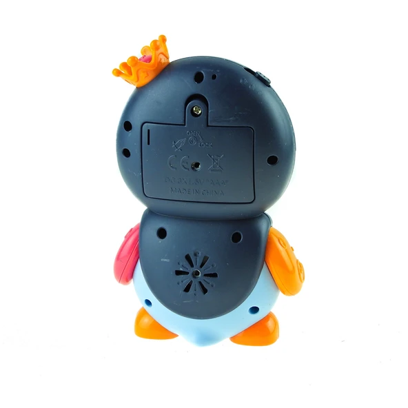 Oyuncak Penguen Işıklı Sesli Sevimli Penguen 16 Cm - 3