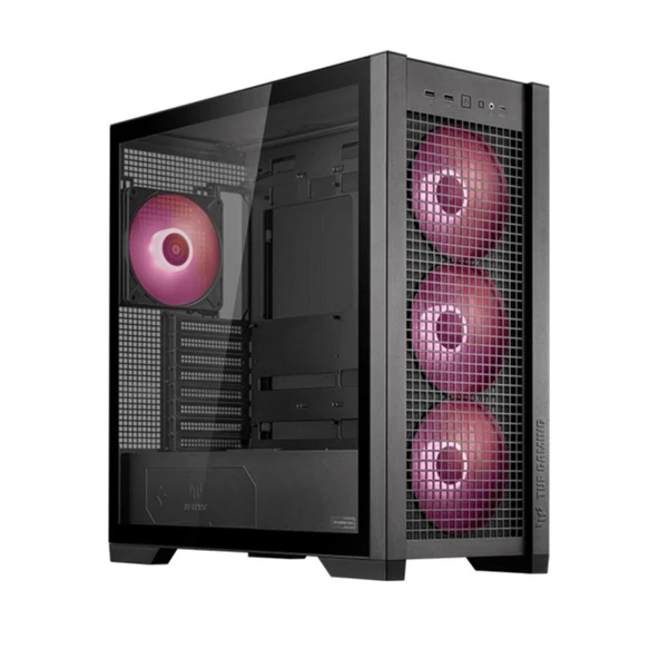 Asus Gt302 Tuf Gaming Argb Tempered Cam E-atx Midtower Kasa Siyah - 2