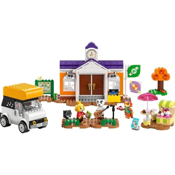 77052 Lego Animal Crossing K.K. Meydan Konseri 550 parça +7 yaş - 2