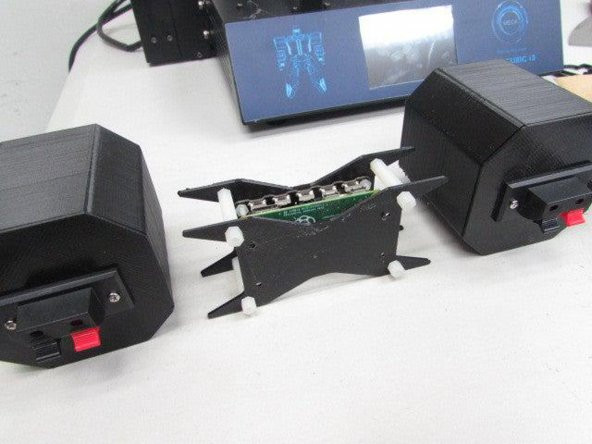 Raspberry Pi Sıfır W Mini Hifi Sistemi (Phat Beat Solution) Plastik Aparat - 2