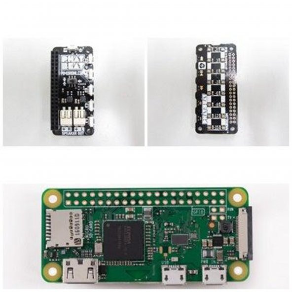 Raspberry Pi Sıfır W Mini Hifi Sistemi (Phat Beat Solution) Plastik Aparat - 5