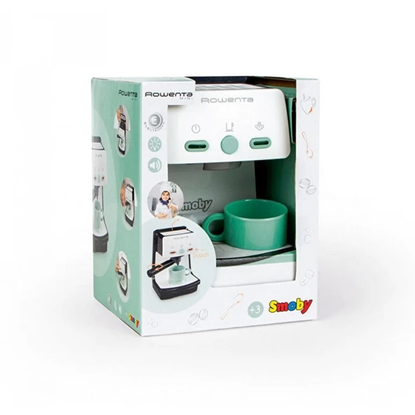 Çocuk Smoby Rowenta Oyuncak Espresso Makinesi - 4