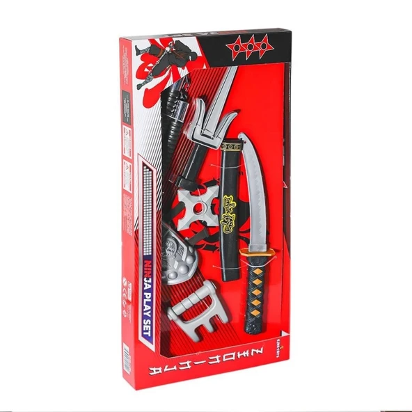 Çocuk ENG-1154 Ninja Oyun Seti -Kingtoys - Resim 2