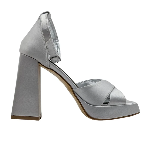 Zinnia | Kadın Abiye Platform Topuklu Ayakkabı - Resim 6