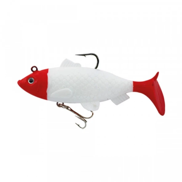 Effe Sasi İki İğne LW011 Turna Silikonu 8cm Renk:W003 ürün görseli