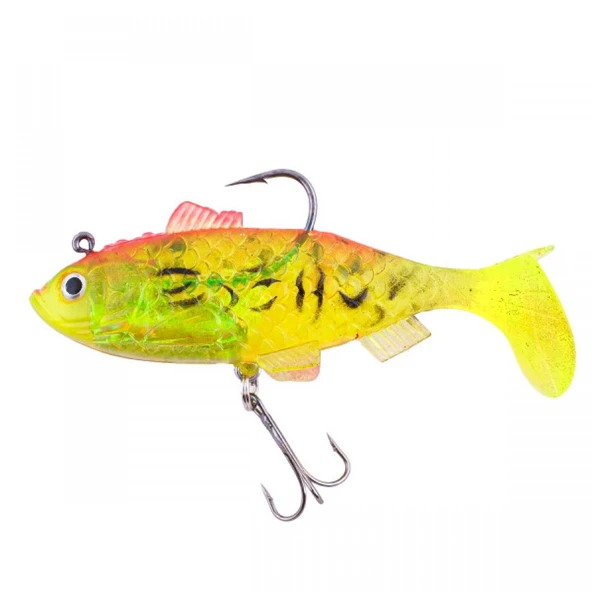 Effe Sasi İki İğne LW011 Turna Silikonu 8cm Renk:J199