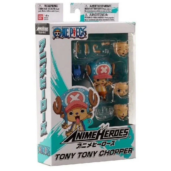 Çocuk Bandai Chopper Poz Verilebilir Figür 36936 - Resim 5