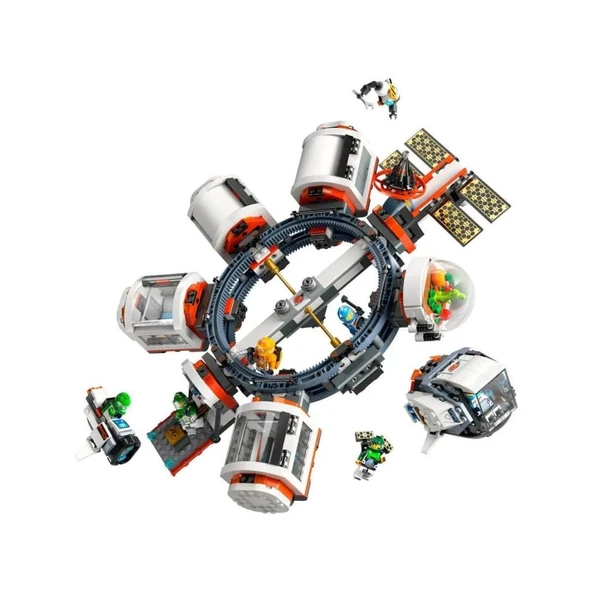 60433 ® City Modüler Uzay İstasyonu 1097 parça +7 yaş - 2