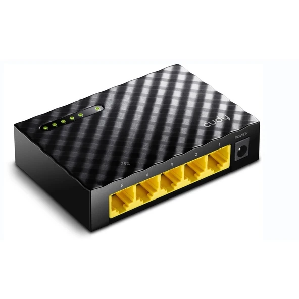 Cudy GS105D 5 Port 10/100/1000Mbps Gigabit Ethernet Desktop Switch