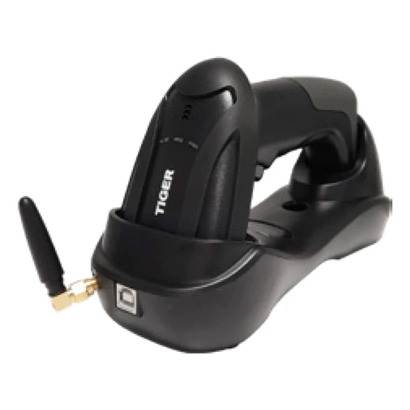 PERKON TIGER LS42 KABLOSUZ 1D/2D STANDLI BARKOD OKUYUCU - 2