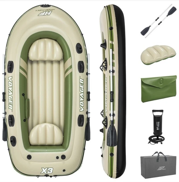 Bestway 65164 Voyager X3 Şişme Bot Set 294 X 137 Cm