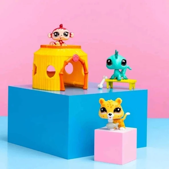 Çocuk Littlest Pet Shop Minişler Orman Oyun Seti S1 - 3