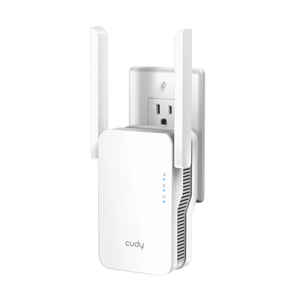 CUDY RE1800 AX1800 2.4GHz/5GHz 1800Mbps AP/RE Gigabit MU-MIMO Kablosuz Wi-Fi 6 Menzil Genisletici - 2
