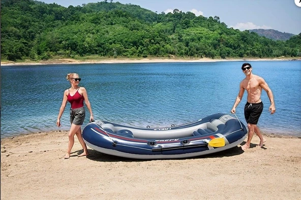 Bestway 61110 Hydro Force Treck X3 Şişme Bot 3+1 Kişilik 318x152 cm - 6