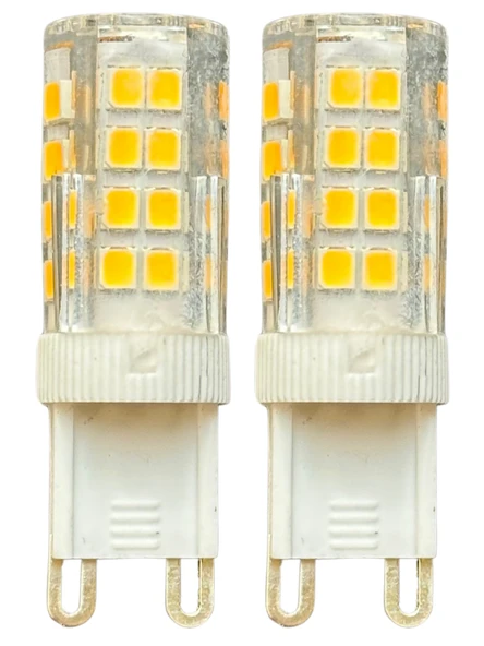 (2 Adet) Osaka 6W 3000K (Sarı Işık) G9 Duylu Led Kapsül Ampul