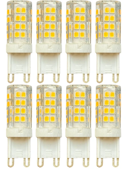 (8 Adet) Osaka 6W 3000K (Sarı Işık) G9 Duylu Led Kapsül Ampul