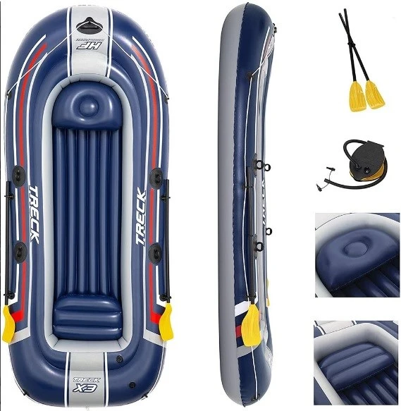 Bestway 61110 Hydro Force Treck X3 Şişme Bot 3+1 Kişilik 318x152 cm - 2