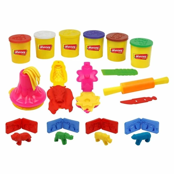 Çocuk ERN-571 Heroes 3D Orman Hayvanları Seti - Eren Eğitici Oyuncak - 3