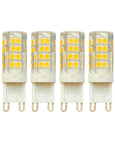 (4 Adet) Osaka 6W 3000K (Sarı Işık) G9 Duylu Led Kapsül Ampul