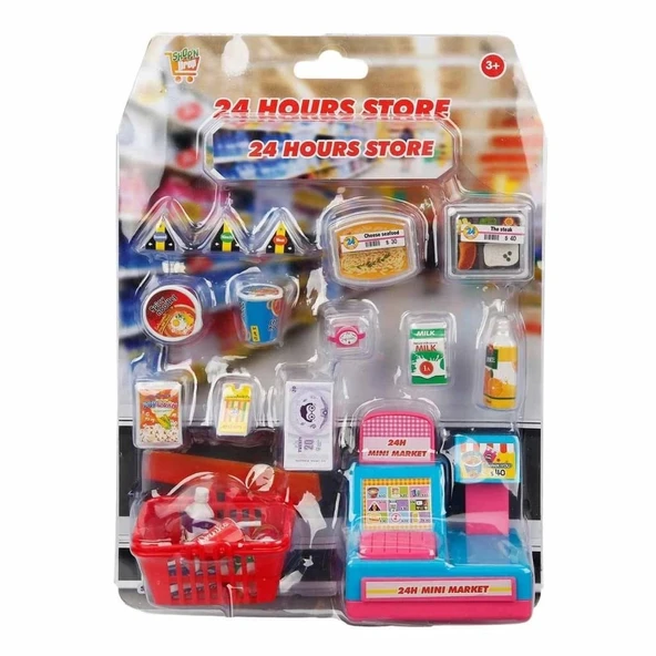 Çocuk Mini Market Alışveriş Seti - 1