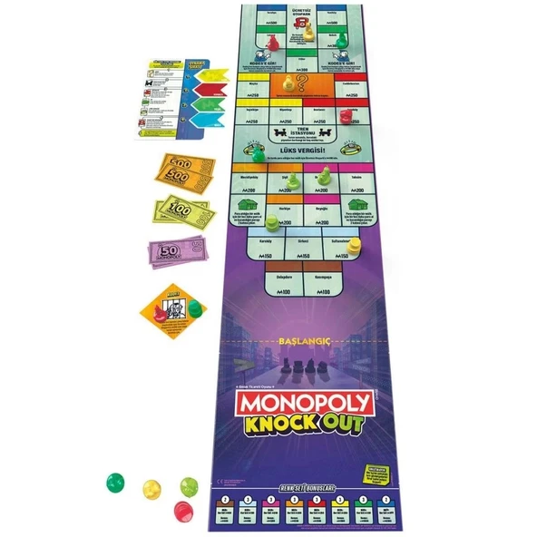 Çocuk F8995 Monopoly Knockout - 3