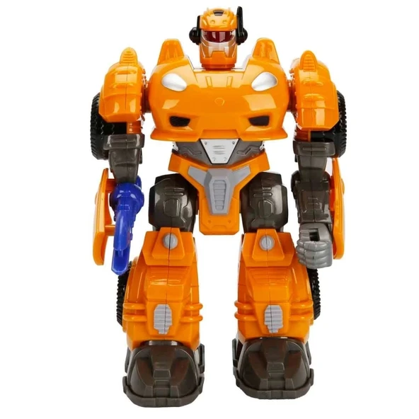 Çocuk M.A.R.S. Sesli ve Işıklı Yürüyen Robot S00040407 - Resim 5