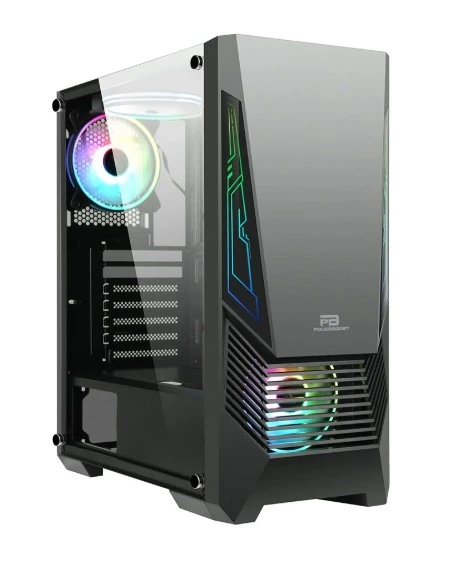 PowerBoost VK-G2051S USB 3.0 ATX, ARGB Fan ve Stirp Siyah Kasa (PSU Yok)