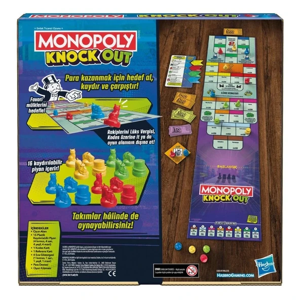 Çocuk F8995 Monopoly Knockout - 5