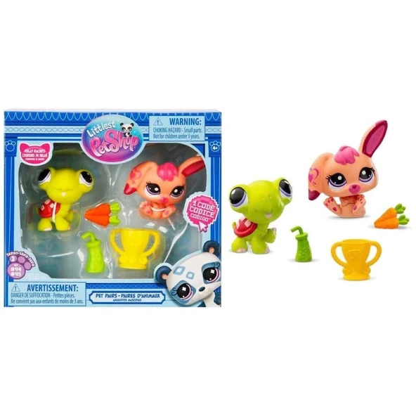 Çocuk 0620 Littlest Pet Shop Minişler 2’li Figür Seti S2 ürün görseli 1
