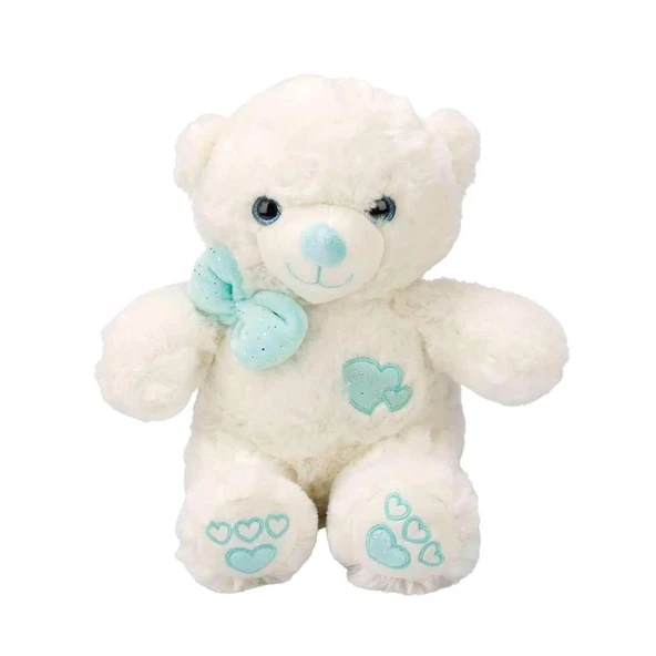 Çocuk 3186 Papyonlu Peluş Ayı 30 cm -Sunman - Resim 3