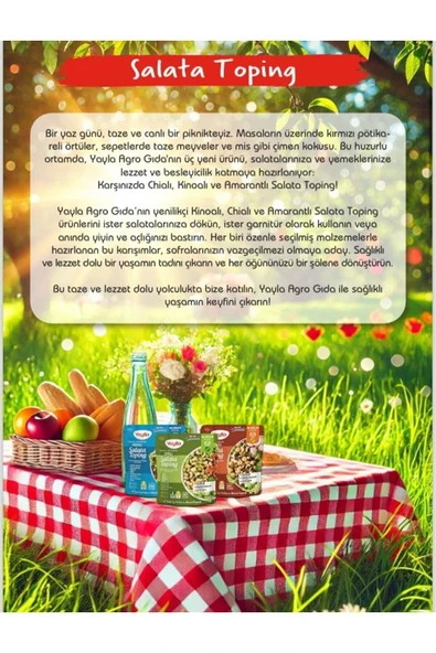 Yayla Chialı Salata Toping 150 gr - 3
