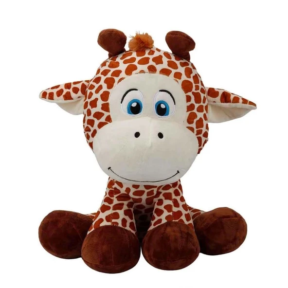 Çocuk Oturan Zürafa Peluş 35 cm. ürün görseli 1