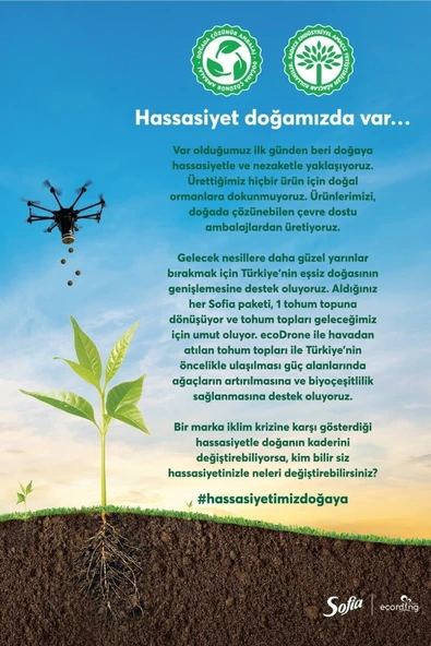 Sofia 32'li Üç Katlı tuvalet kağıdı - Beyaz - 2