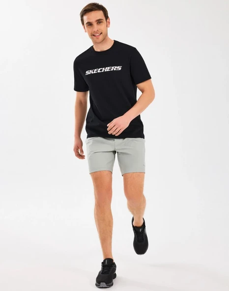 Skechers M Lightweight Graphic Tee T-shirt S2510169 Erkek Tişort - Resim 7